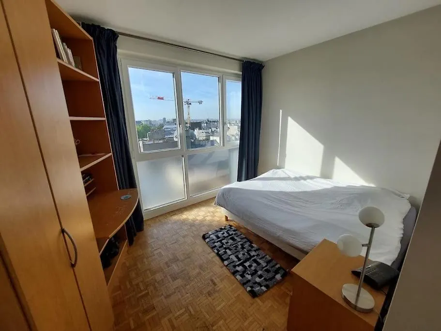 Apartment With Tour Eiffel View And Montmartre Paříž