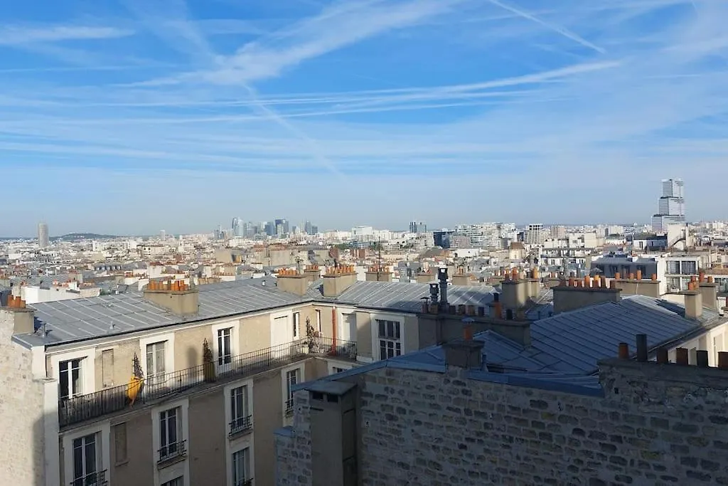 Apartment With Tour Eiffel View And Montmartre Paris